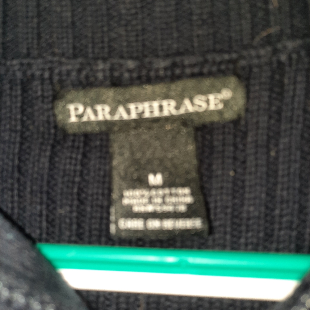 Zip neck pullover - Picture 2 of 3